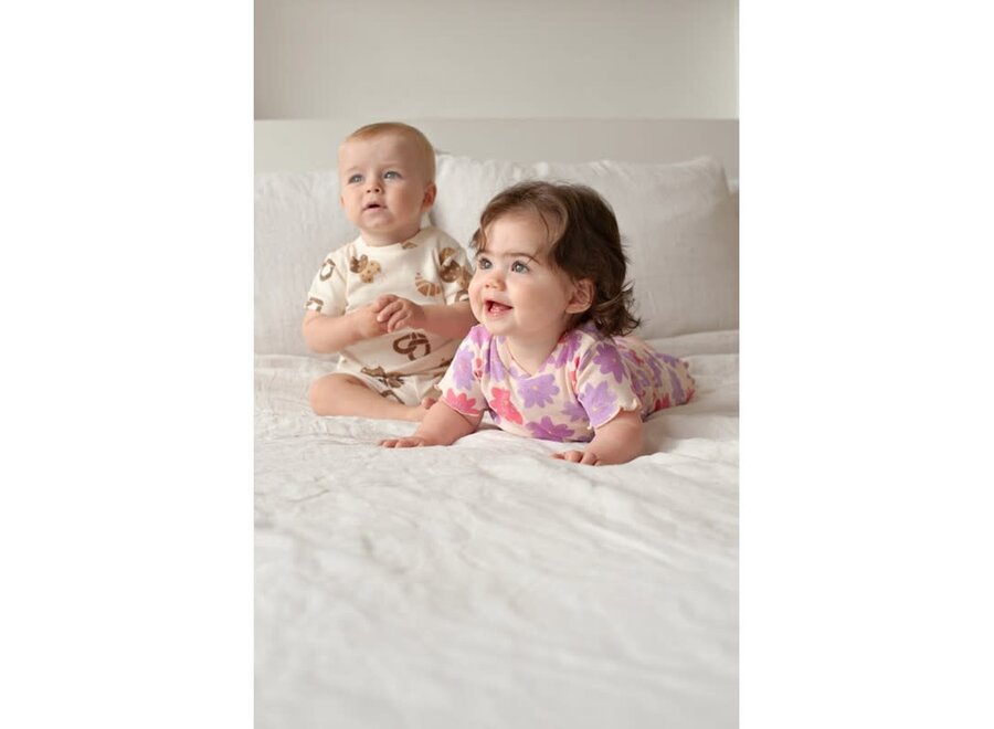 Baby pyama lila - Bibi bloom
