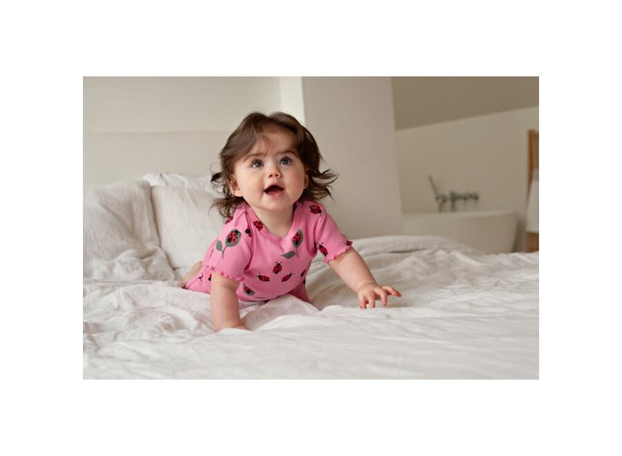 Baby pyama roze - Lily ladybug