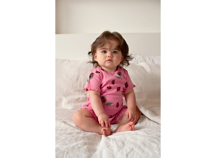 Baby pyama roze - Lily ladybug