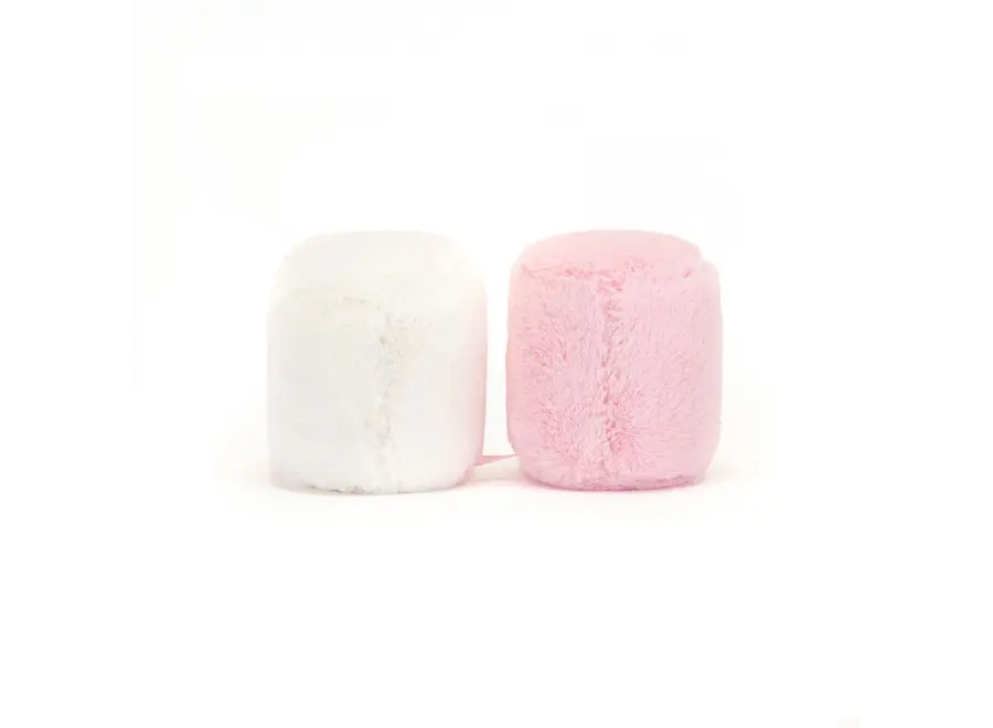 Amuseable pink & white marshmallow