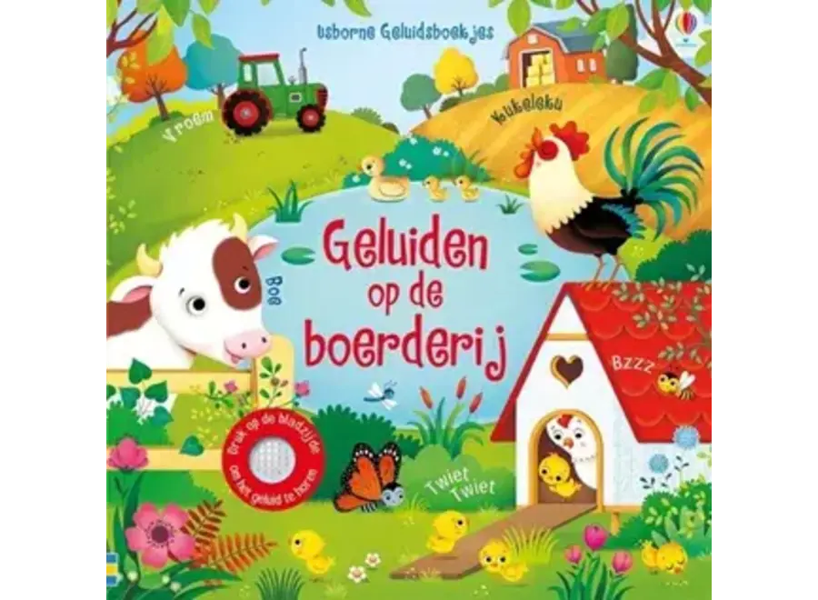 Geluidenboek - Op de boerderij (1+)
