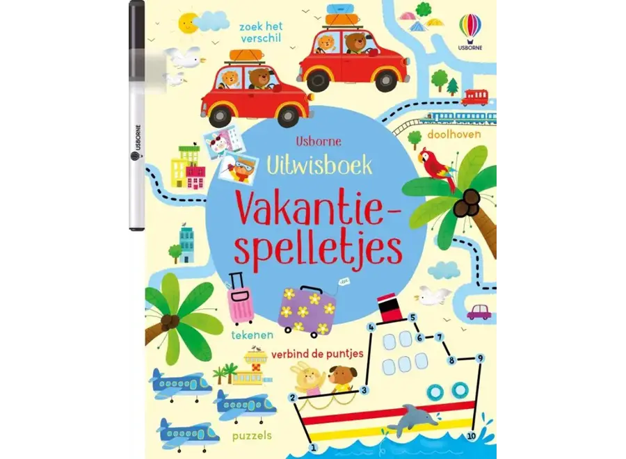 Uitwisboek - Vakantiespelletjes