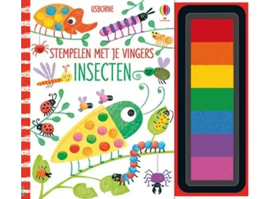 Stempelen met je vingers - Insecten (4+)