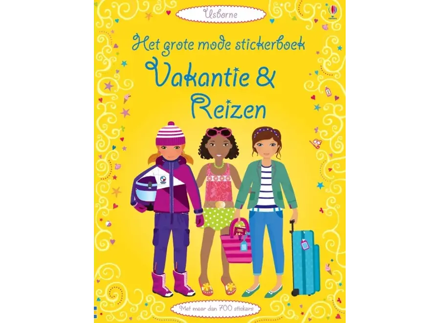 Mode stickerboek - Vakantie en reizen