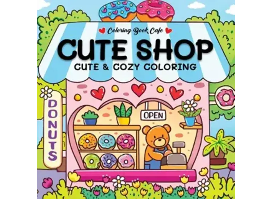 Cute & Cozy colouring - Cute shop