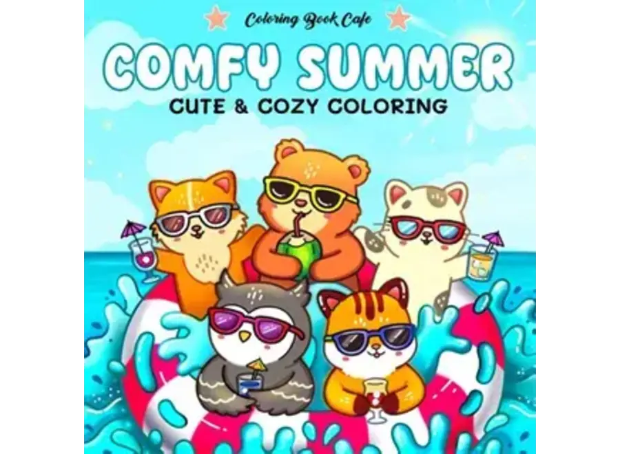 Cute & Cozy colouring - Comfy summer