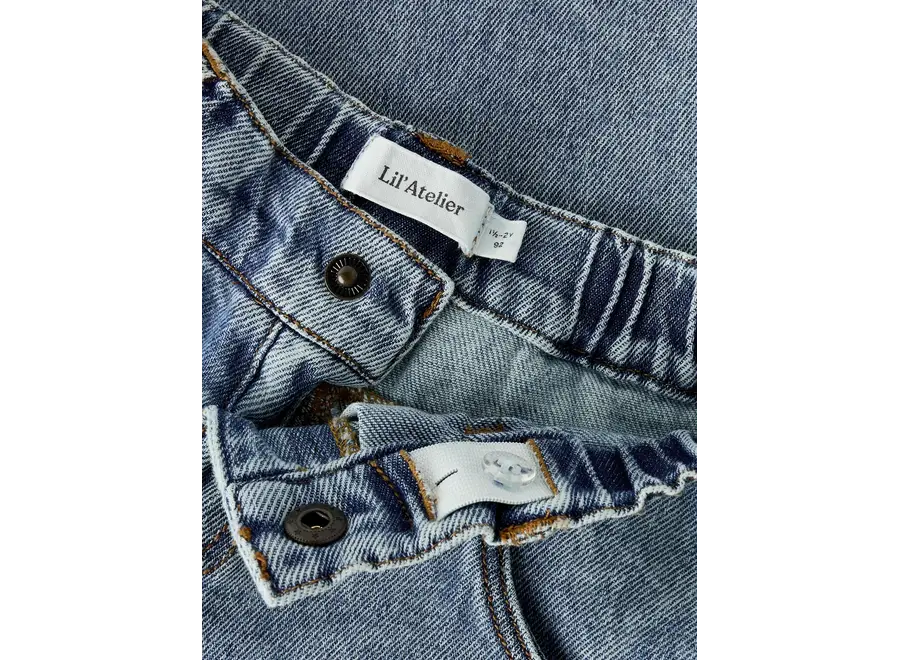 Karole sim carrot jeans - Medium blue dnm