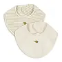 Basic 2-pack bib - Tea stripe