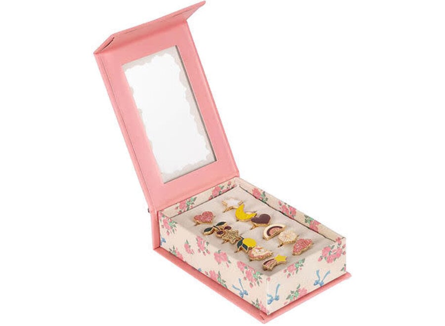 Ring set - Multi color (12-pack)