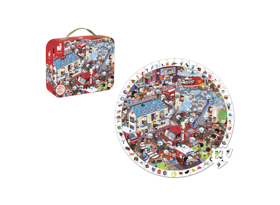 Zoekpuzzel - De brandweer