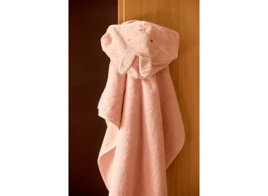 Badponcho Nijntje - Silk rose