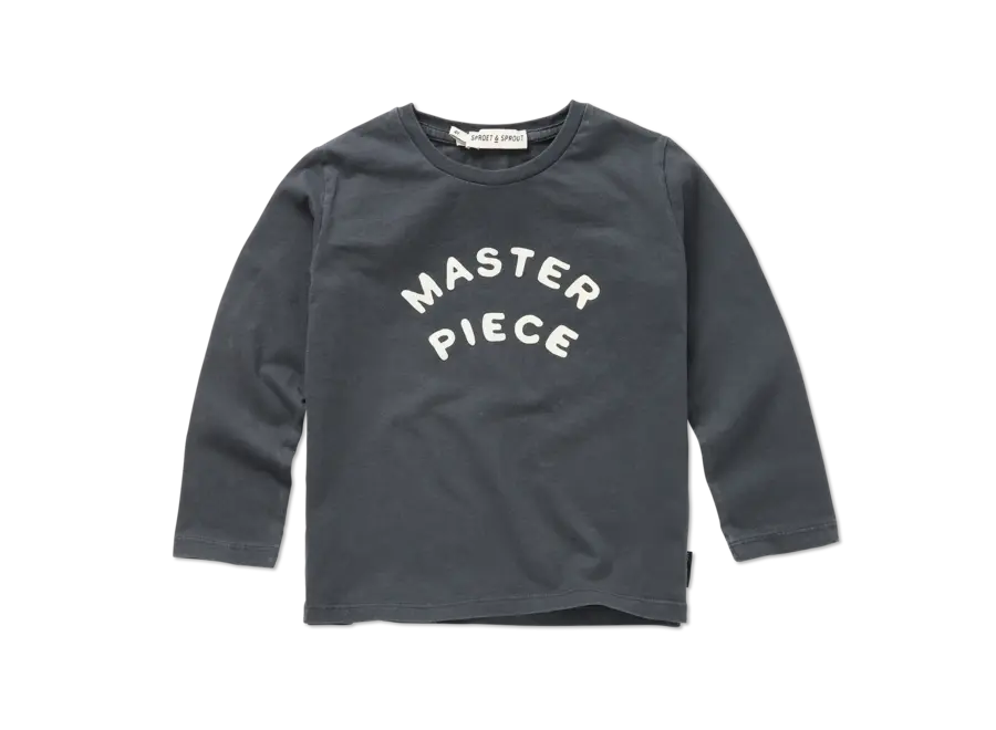 LS T-shirt Masterpiece - Washed black
