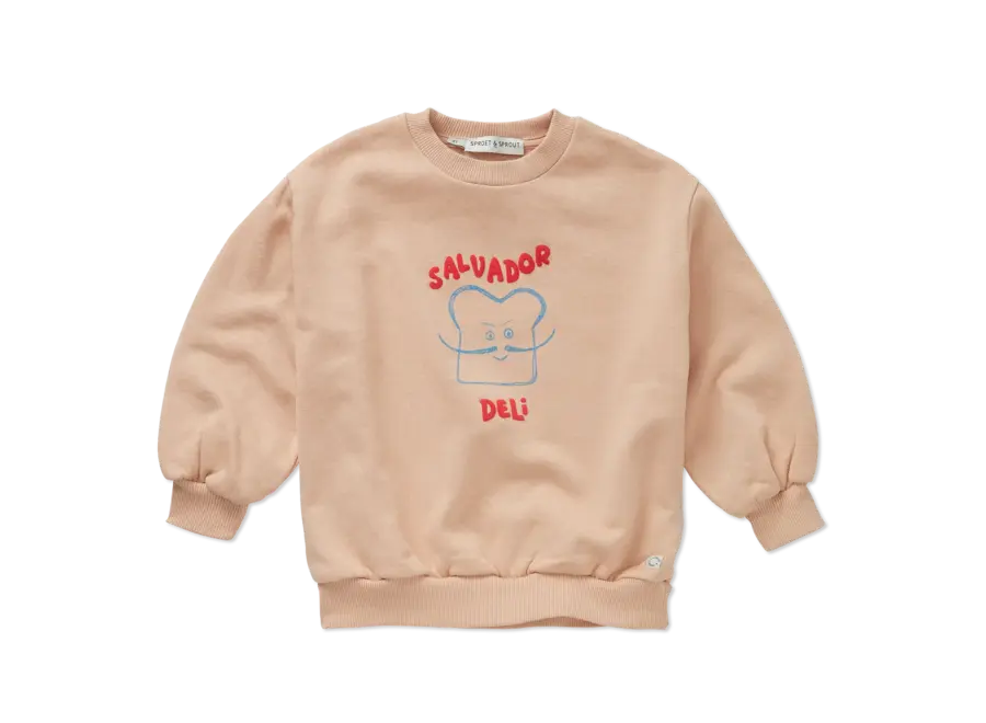 Sweatshirt Salvador deli colour - Vanilla
