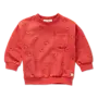 Sweatshirt Club chaos print - Vivid red