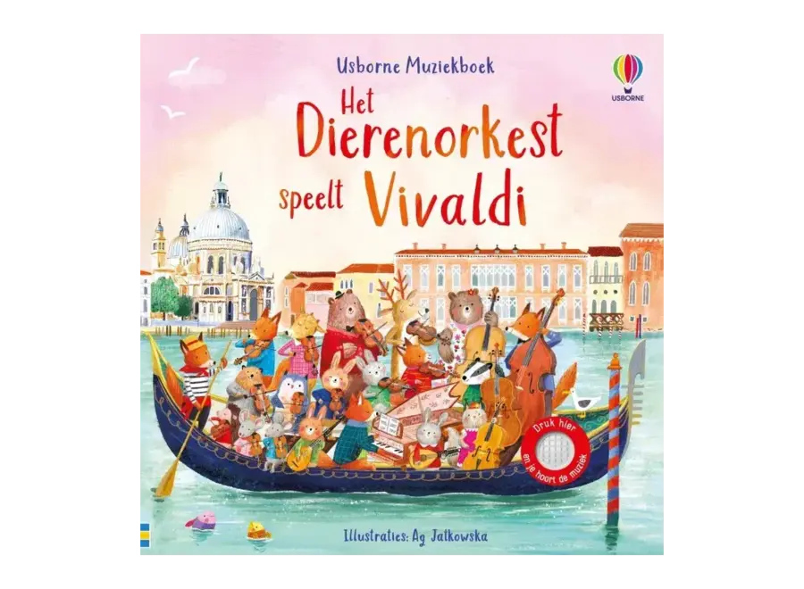Geluidenboek - Het dierenorkest speelt Vivaldi