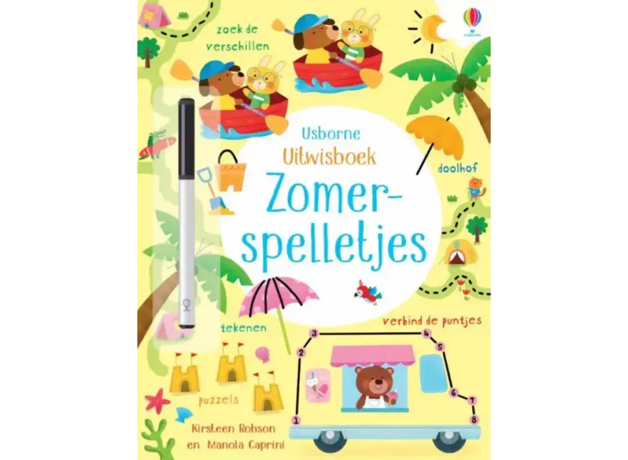 Uitwisboek - Zomerspelletjes