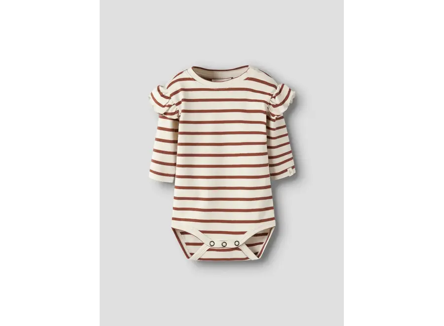 Limia Mia LS body - Turtledove/ syrup