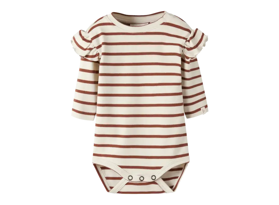 Limia Mia LS body - Turtledove/ syrup