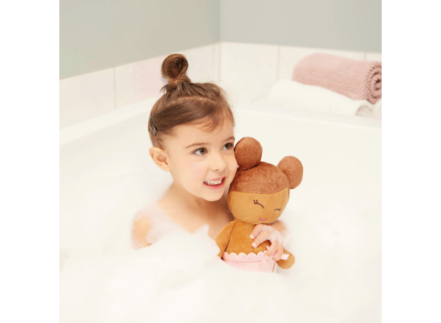 LullaBaby  - Plush Girl Bath Doll & Accessory
