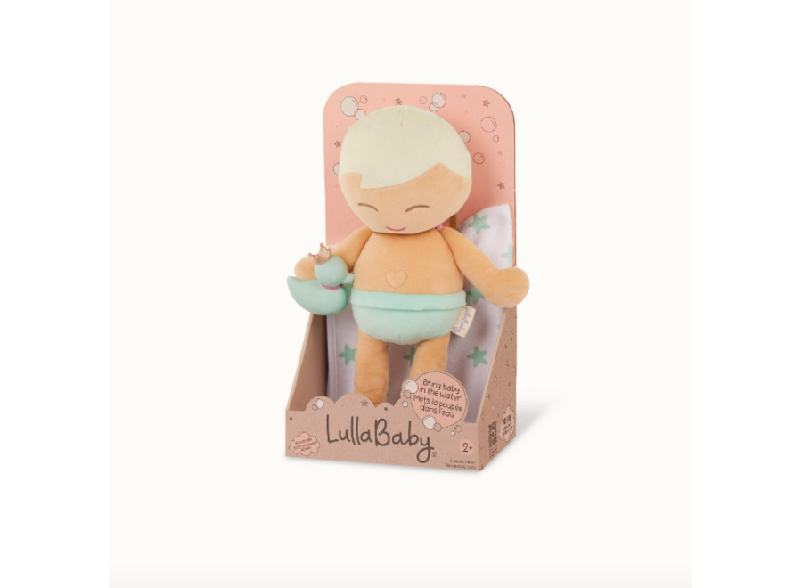 LullaBaby - Plush Boy Bath Doll & Accessory