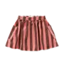 Striped denim skirt - Denim blue
