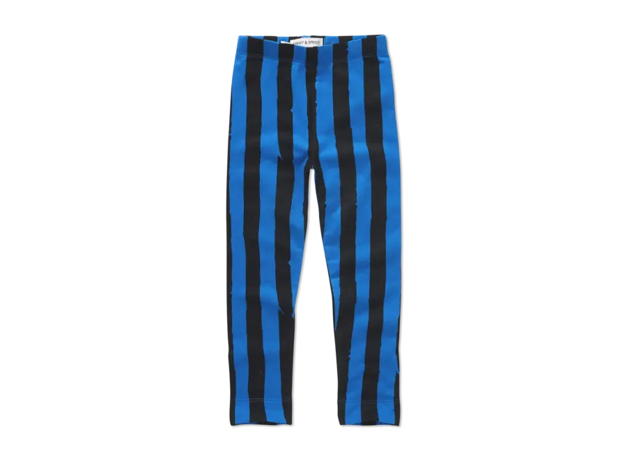 Winter legging painted stripe - Blueprint