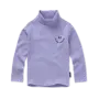 Rib turtleneck purple - Crayon cloud