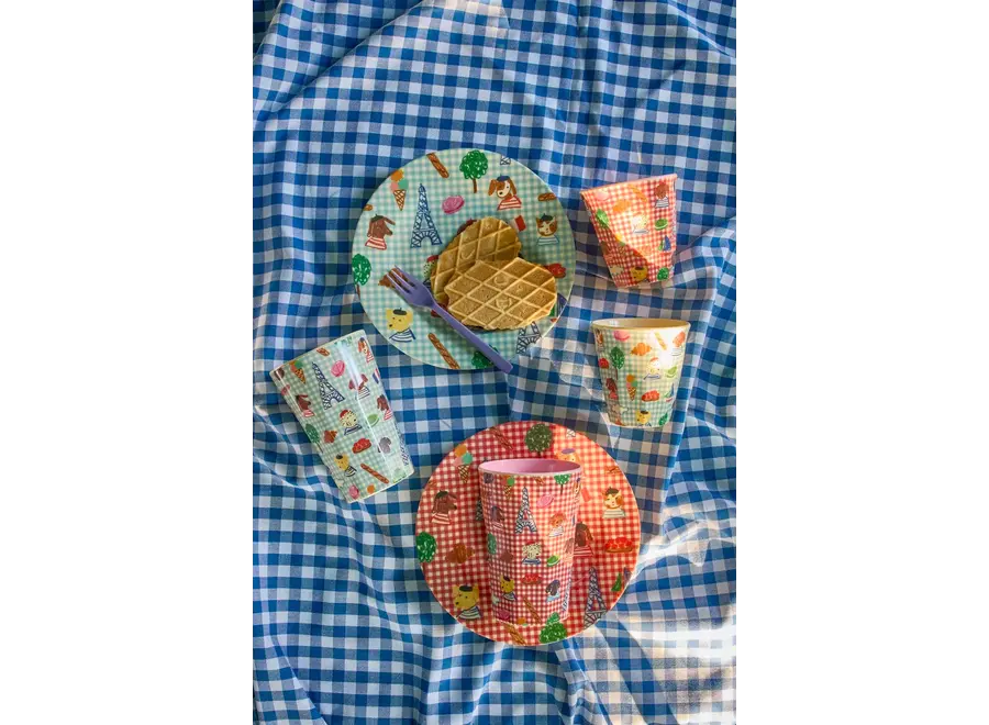 Melamine cup - Soft blue - Kids in Paris