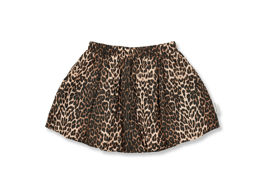 Ballon skirt - Leopard AOP