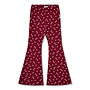 Bowie flared pants - Hearts AOP
