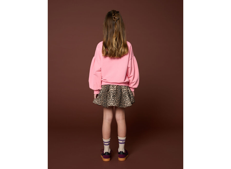 Easy sweater Bisous - Rose