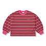 Easy sweater stripe - Pink/ brown