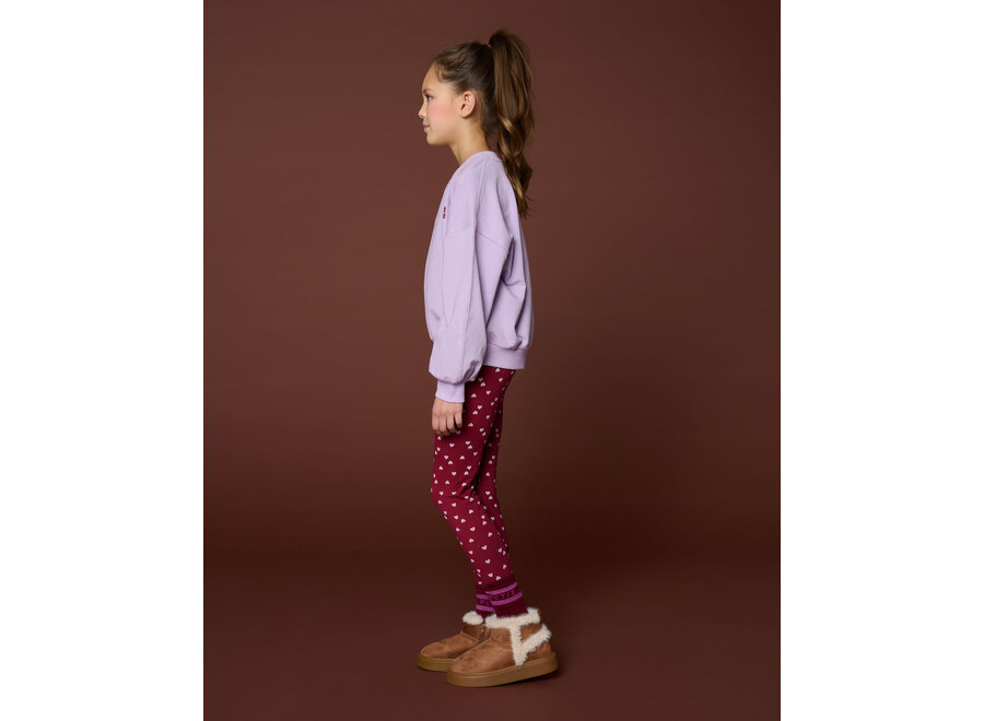 Luca sweater - Purple rose