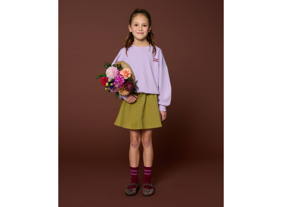 Luca sweater - Purple rose