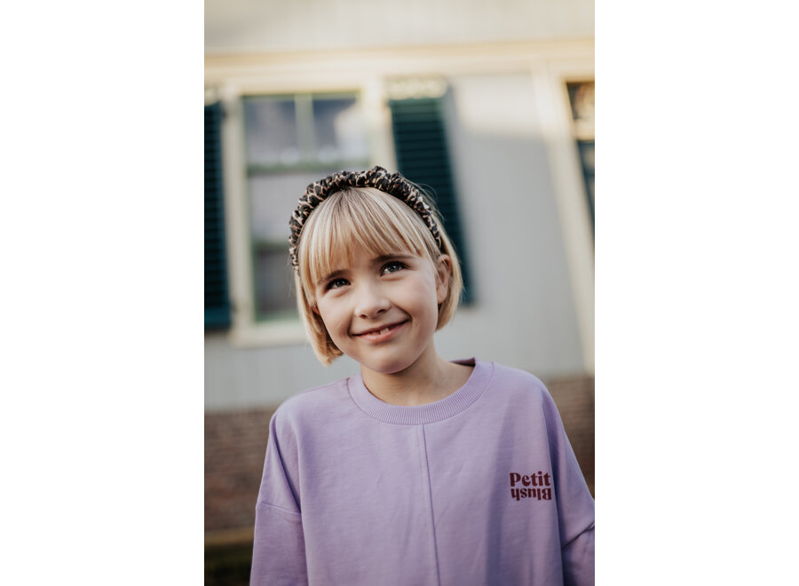 Luca sweater - Purple rose
