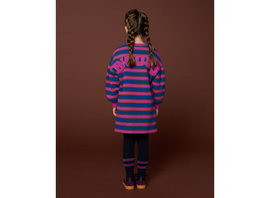 Sweater dress bisous - Stripe