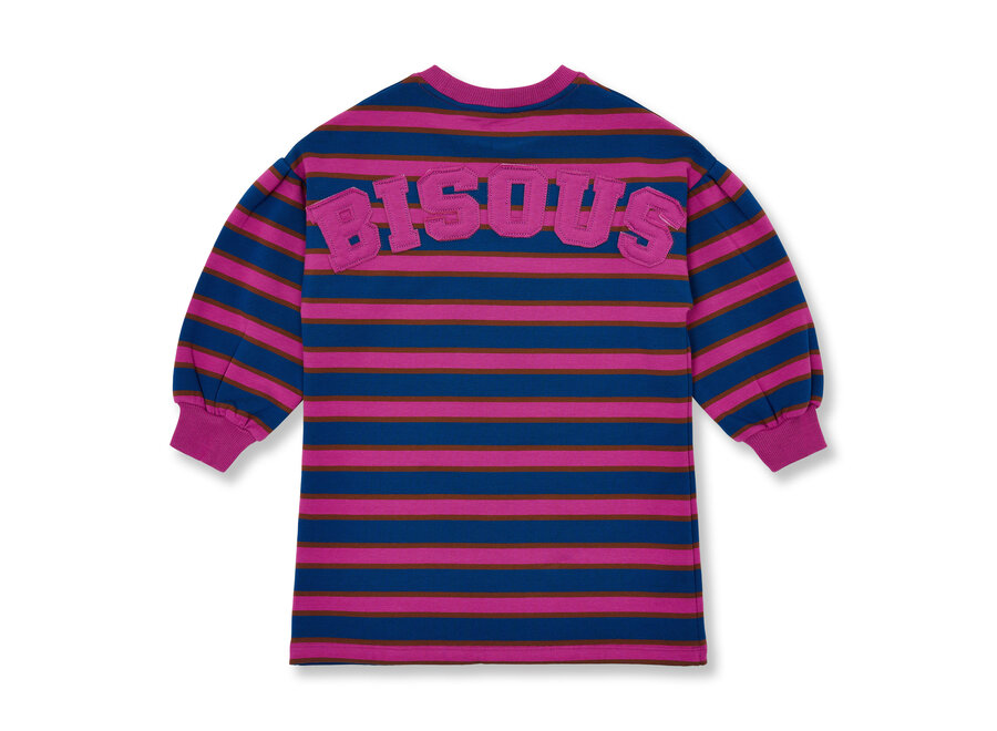Sweater dress bisous - Stripe