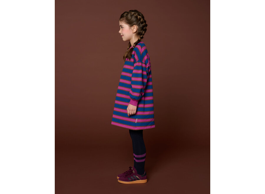 Sweater dress bisous - Stripe