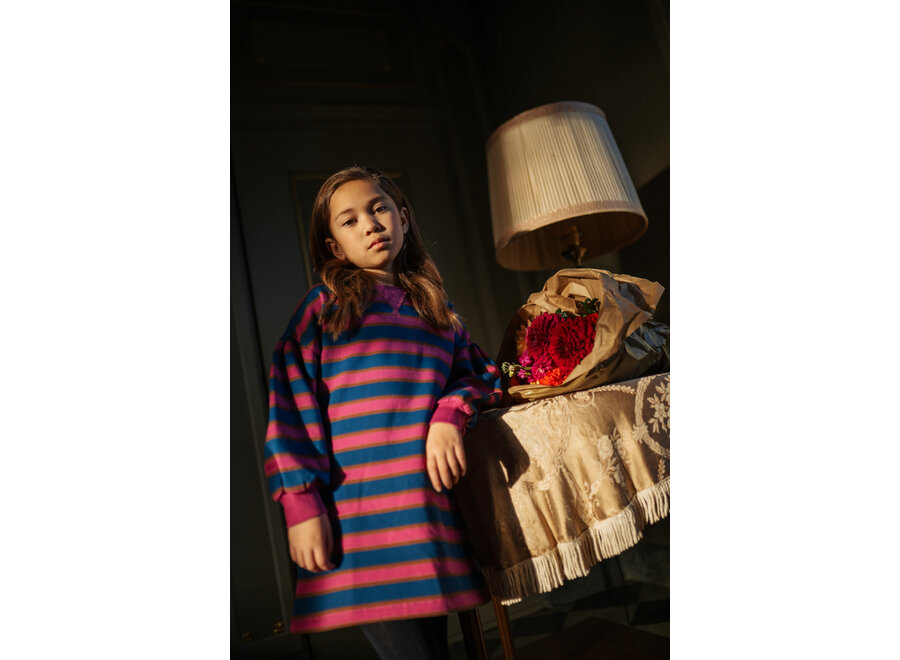 Sweater dress bisous - Stripe