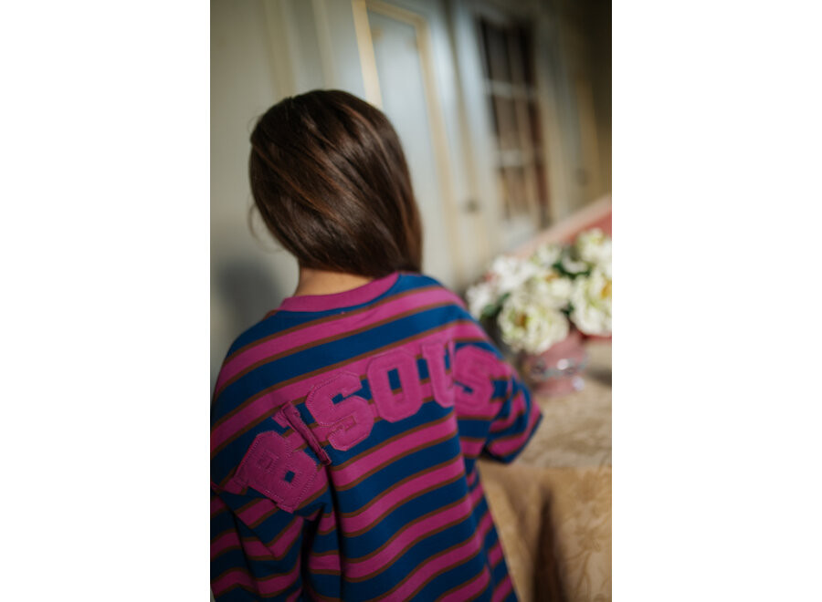 Sweater dress bisous - Stripe