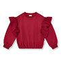 Sweater ruffles - Garnet