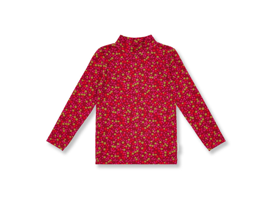 Turtle neck - Winter flower AOP