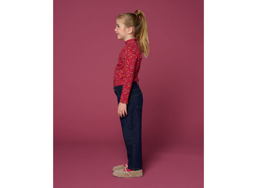 Turtle neck - Winter flower AOP