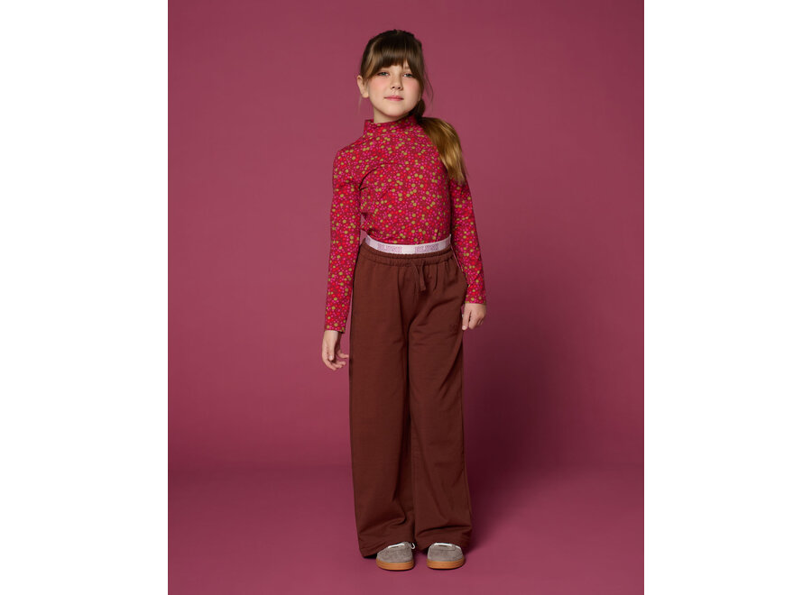 Turtle neck - Winter flower AOP