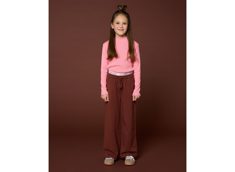 Wide leg pants - Brown