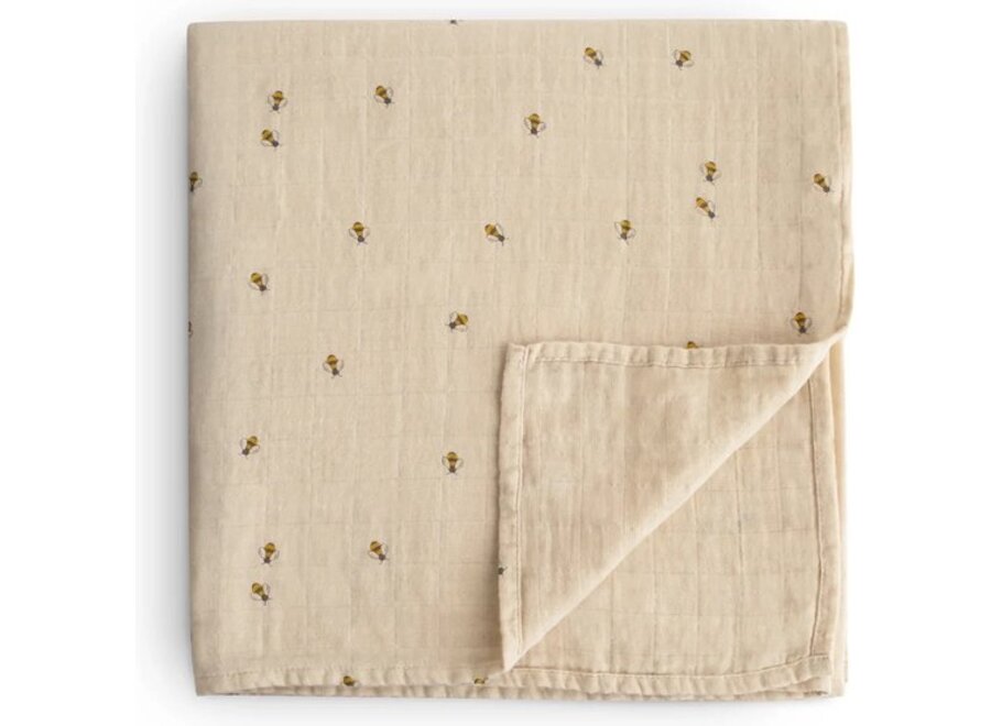 Swaddle muslin - Bee