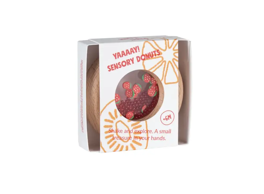Sensory donut - Strawberries