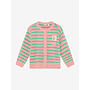 Striped cardigan - Lilas