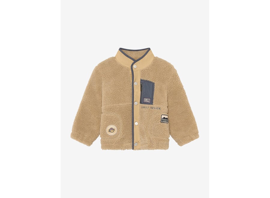 Teddy jacket - Sandshell