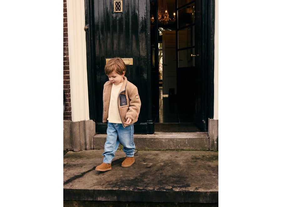 Teddy jacket - Sandshell